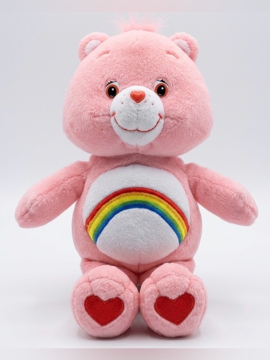 Care Bears Other - Care Bears Cheer Bear Pink Rainbow Plush Stuffed Animal Toy 9” 2002